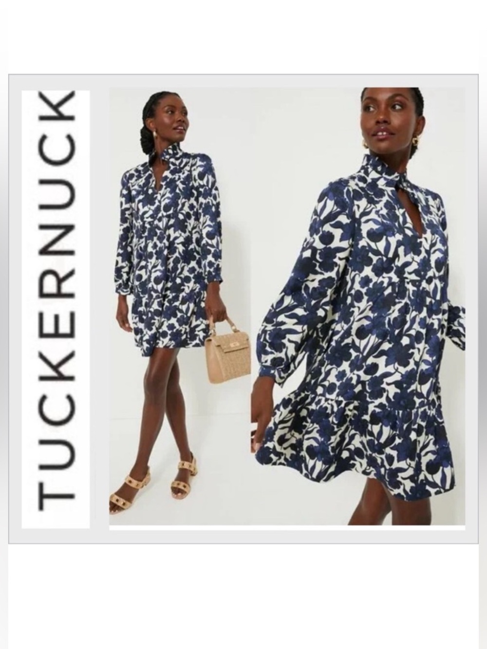 Tuckernuck Blue Poppy Palmerston Dress
